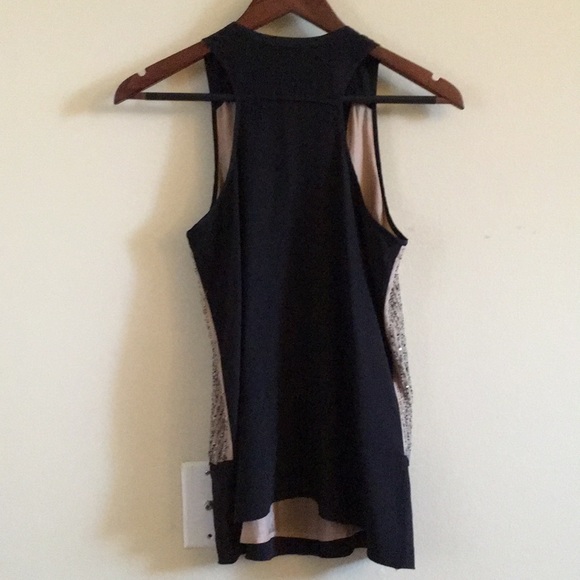 Eileen Fisher Sleeveless Blouse Tank Sequin Silk - Picture 6 of 6